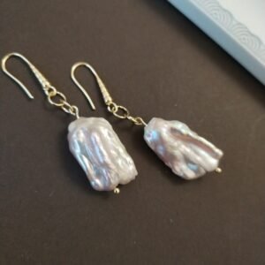 Pearl earrings